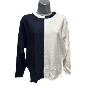 NWT T Tahari Color Block Sweater with batwing size small